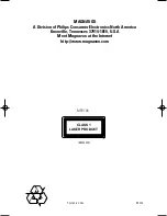 Предварительный просмотр 42 страницы Magnavox MPD-700 User Manual