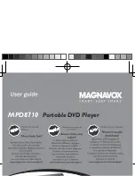 Preview for 1 page of Magnavox MPD8710 User Manual