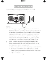 Предварительный просмотр 7 страницы Magnavox MR41806BT Owner'S Manual