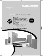 Preview for 1 page of Magnavox MRD-200 User Manual