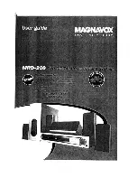 Предварительный просмотр 1 страницы Magnavox MRD20037 - Dvd Receiver Digital Home Cinema User Manual