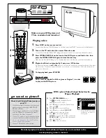 Предварительный просмотр 2 страницы Magnavox MRD210 User Manual