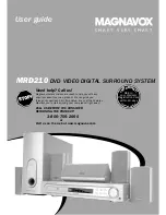 Предварительный просмотр 3 страницы Magnavox MRD210 User Manual