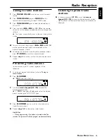 Предварительный просмотр 25 страницы Magnavox MRD300 - Audio System User Manual