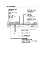 Preview for 24 page of Magnavox MRD500VR - Dvd-video Player Owner'S Manual