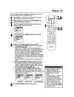 Preview for 69 page of Magnavox MRD500VR - Dvd-video Player Owner'S Manual