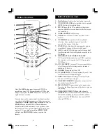 Preview for 2 page of Magnavox MRU1300 - Universal Remote Control User Manual