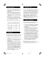 Preview for 4 page of Magnavox MRU1300 - Universal Remote Control User Manual