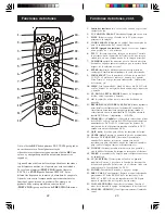 Предварительный просмотр 12 страницы Magnavox MRU2500 - Universal Remote Control User Manual