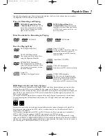 Preview for 7 page of Magnavox MRV700VR - Dvd Recorder / Vcr Owner'S Manual