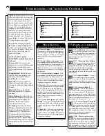 Preview for 14 page of Magnavox MS3650C - 36" Smart Ctv Directions For Use Manual