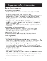 Предварительный просмотр 4 страницы Magnavox MSA2025 User Manual