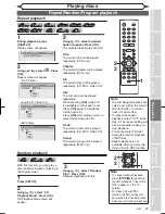 Preview for 49 page of Magnavox MSR90D6 Owner'S Manual