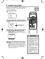 Preview for 12 page of Magnavox MVR430MG - Vcr Mono Owner'S Manual