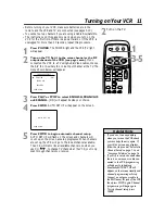 Preview for 11 page of Magnavox MVR440MG/17 Owner'S Manual