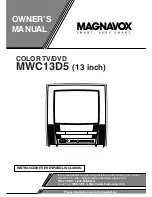 Preview for 1 page of Magnavox MWC13D5df Owner'S Manual