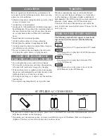 Preview for 5 page of Magnavox MWC13D5df Owner'S Manual