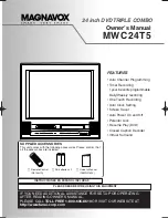 Magnavox MWC24T5 Owner'S Manual preview