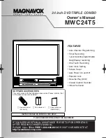 Preview for 1 page of Magnavox MWC24T5 Owner'S Manual