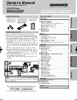 Magnavox MWD200F Owner'S Manual preview