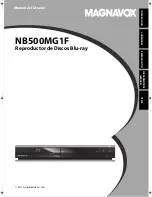 Magnavox NB500MG1F - Blu-Ray Disc Player Manual Del Usuario preview