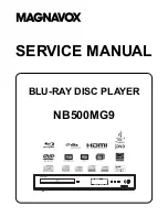 Preview for 1 page of Magnavox NB500MG9 Service Manual