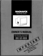 Magnavox PR1310C Owner'S Manual preview