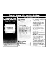 Preview for 1 page of Magnavox PR1397 Owner'S Manual