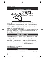 Предварительный просмотр 6 страницы Magnavox TB100MW9 Owner'S Manual