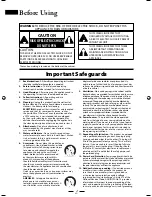 Предварительный просмотр 2 страницы Magnavox TB100MW9A Owner'S Manual