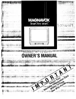 Предварительный просмотр 1 страницы Magnavox TP3296 Owner'S Manual