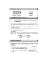 Preview for 7 page of Magnavox TP3675 User Manual