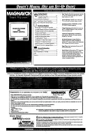 Magnavox TR2516 Owner'S Manual preview