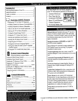 Предварительный просмотр 4 страницы Magnavox TS2573 Owner'S Manual