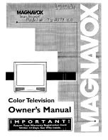 Предварительный просмотр 1 страницы Magnavox TS2573C10 Owner'S Manual