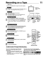 Предварительный просмотр 11 страницы Magnavox VR3440 Owner'S Manual