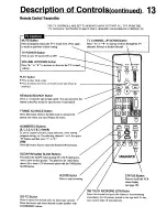 Предварительный просмотр 13 страницы Magnavox VR3440 Owner'S Manual