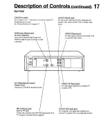 Предварительный просмотр 17 страницы Magnavox VR3440 Owner'S Manual