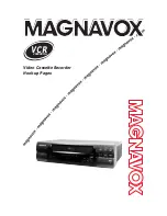 Preview for 1 page of Magnavox VR400BMG Hookup Pages