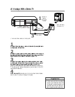 Предварительный просмотр 4 страницы Magnavox VR400BMG Hookup Pages