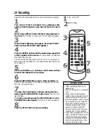 Preview for 24 page of Magnavox VR400BMG Owner'S Manual