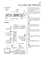 Preview for 19 page of Magnavox VRT245A Owner'S Manual