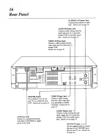 Preview for 16 page of Magnavox VRT245AT Owner'S Manual