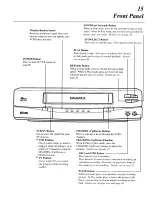 Preview for 15 page of Magnavox VRU262AT Owner'S Manual