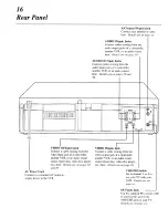 Preview for 16 page of Magnavox VRU262AT Owner'S Manual