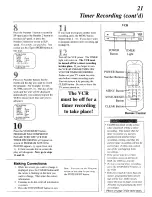 Preview for 21 page of Magnavox VRU262AT Owner'S Manual