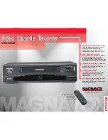 Magnavox VRU362AT Specifications preview