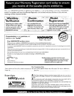 Preview for 2 page of Magnavox VRU662AT Owner'S Manual