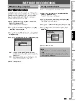 Preview for 23 page of Magnavox ZV420MW8 - DVDr/ VCR Combo Owner'S Manual