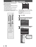 Preview for 26 page of Magnavox ZV420MW8 - DVDr/ VCR Combo Owner'S Manual